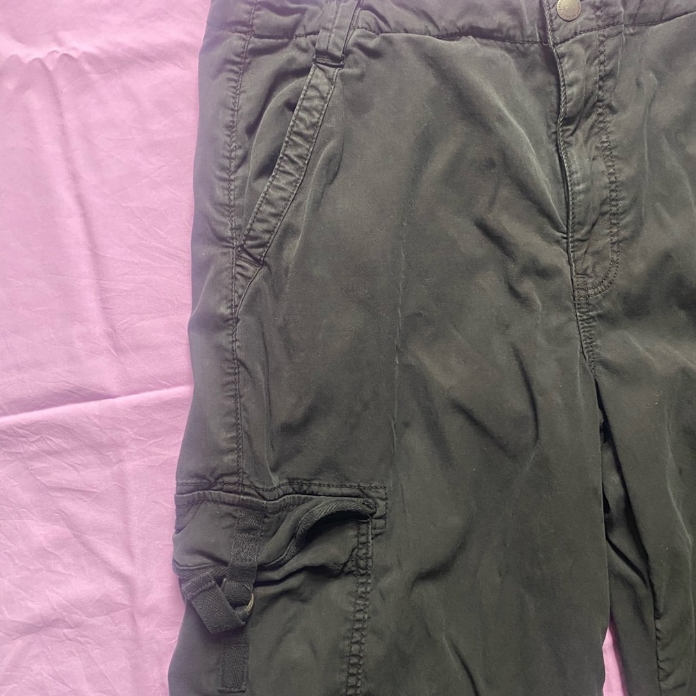 American Eagle Outfitters Black Cargo Pants - Picture 3 of 6